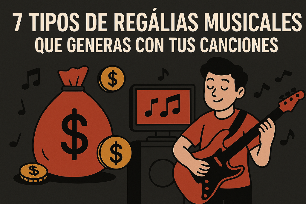 tipos de regalias que existen en la musica