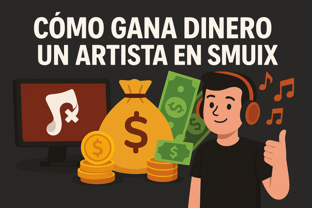 Cómo gana dinero un artista en Smusix